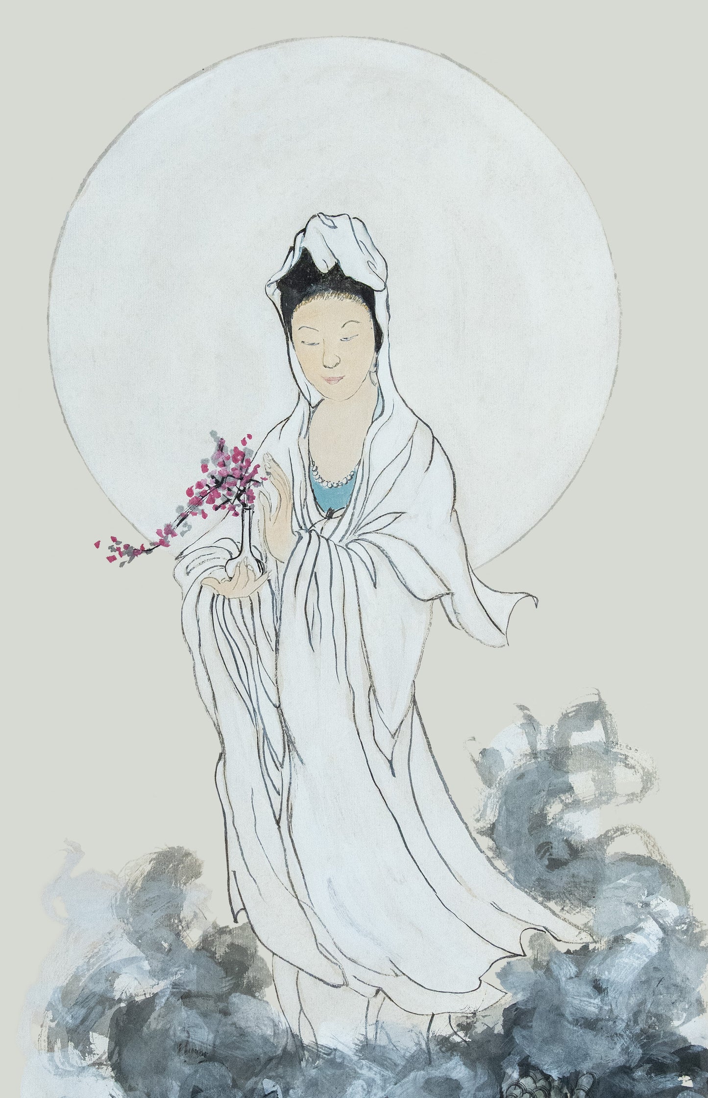 Kwan Yin with Dragon